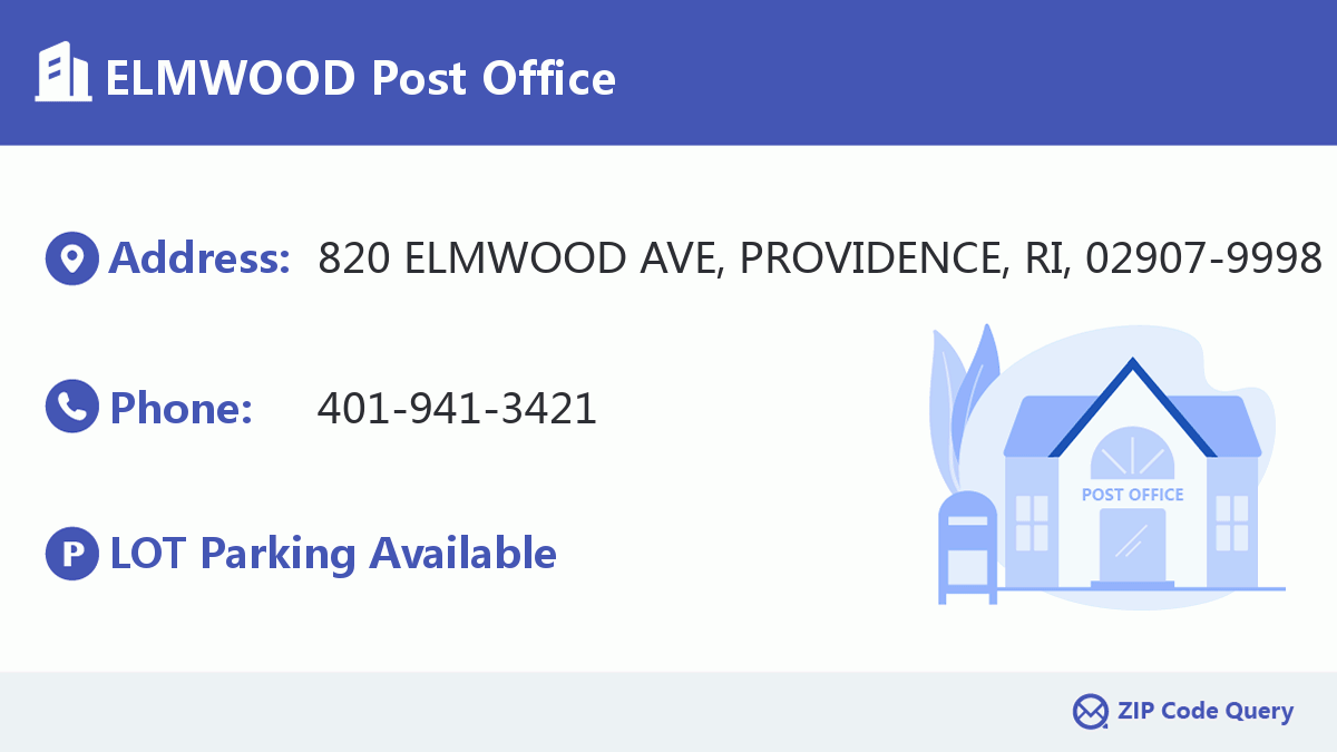 Post Office:ELMWOOD