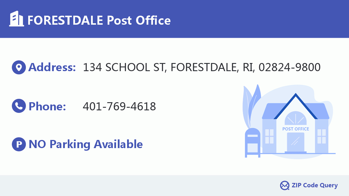 Post Office:FORESTDALE