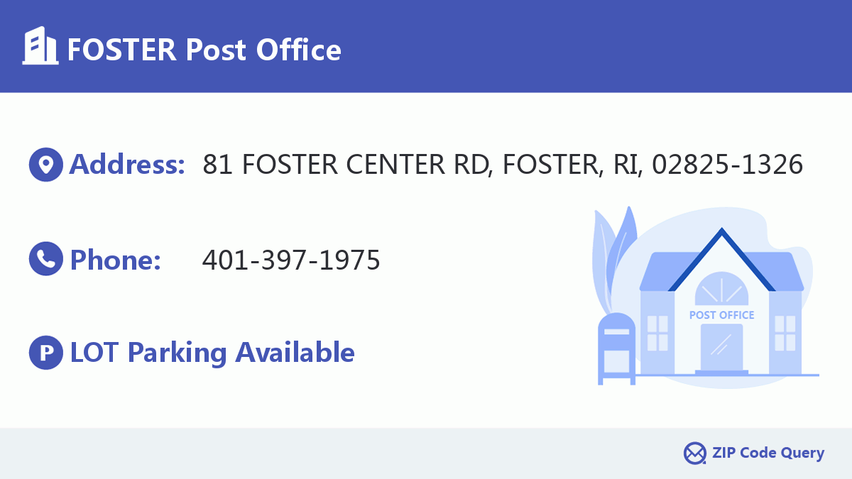 Post Office:FOSTER