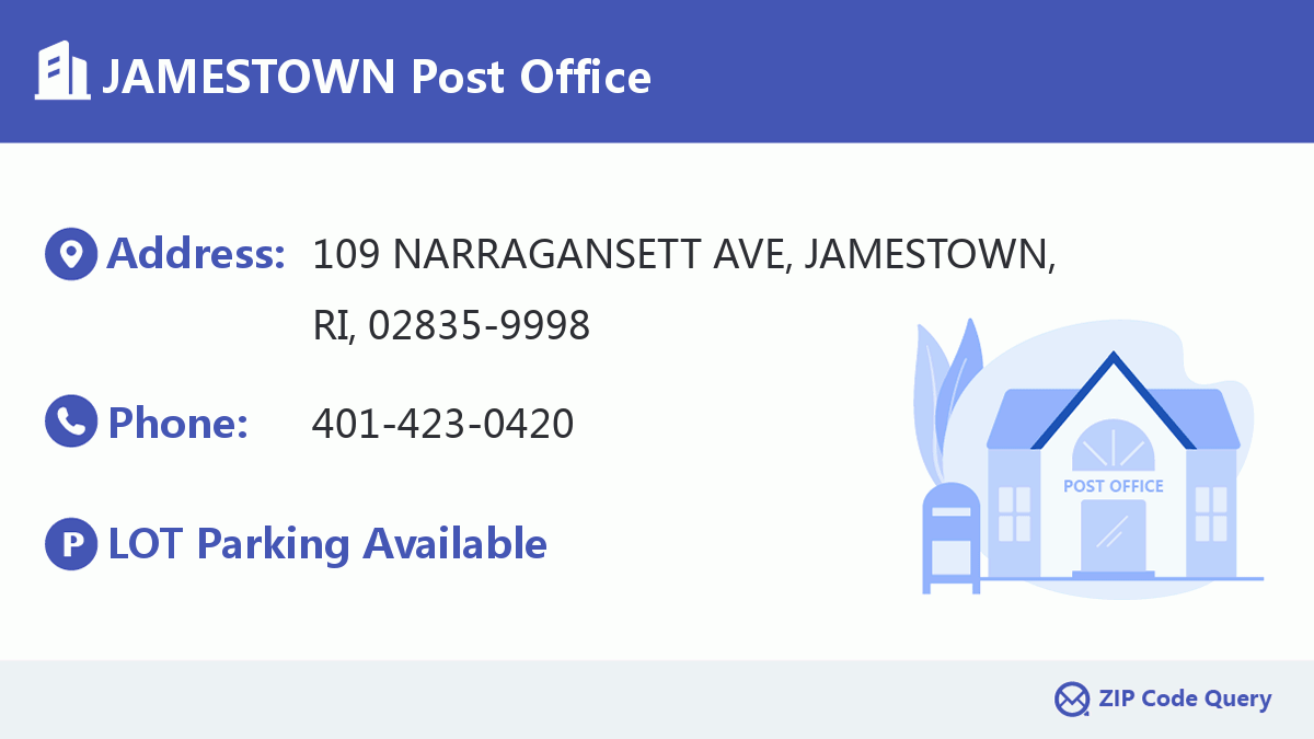 Post Office:JAMESTOWN
