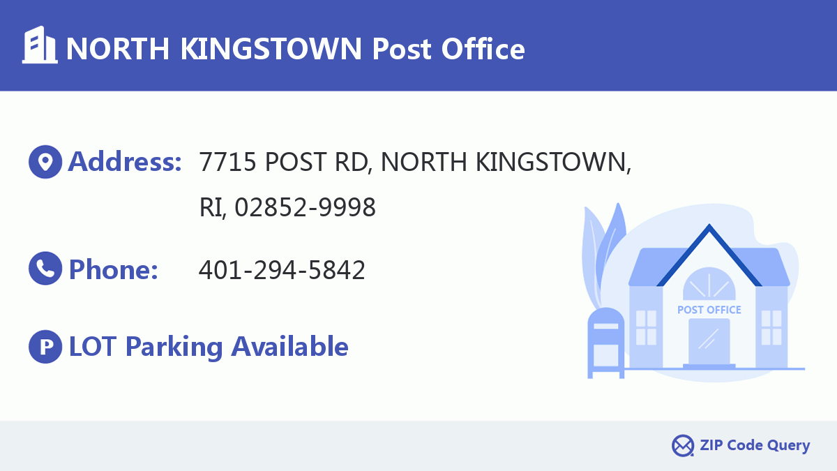 Post Office:NORTH KINGSTOWN