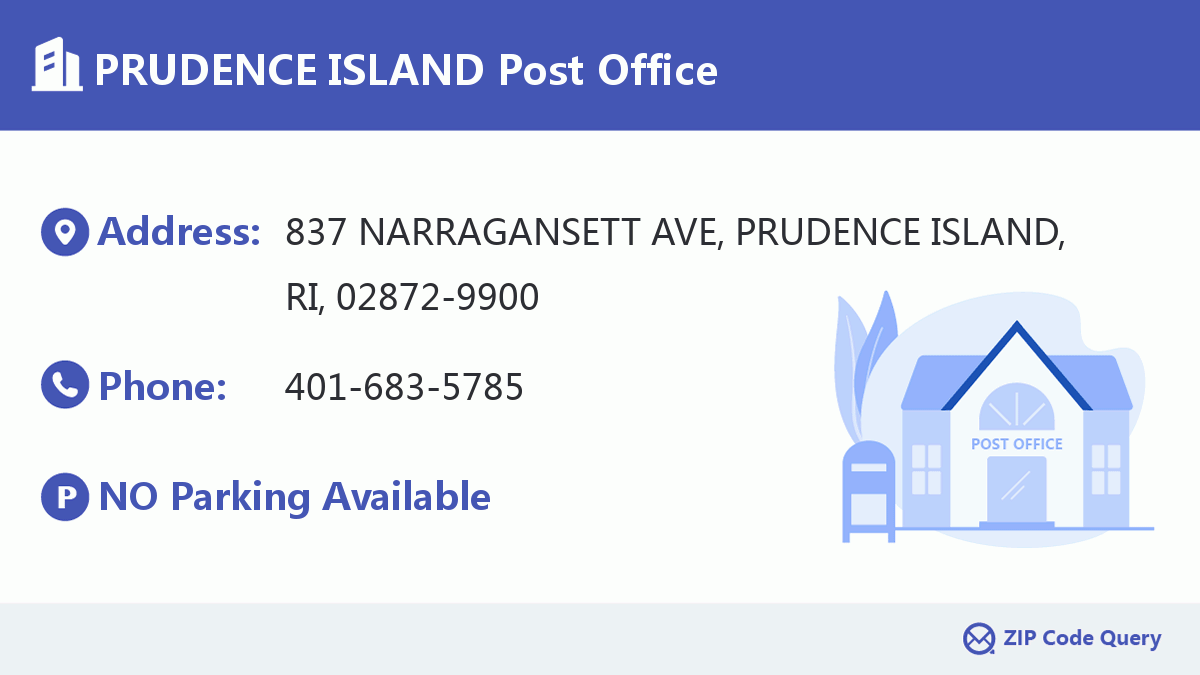 Post Office:PRUDENCE ISLAND