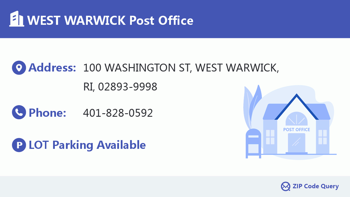 Post Office:WEST WARWICK